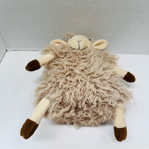 Jellycat Sheep Plush Sherri 12” Retired Stuffed Animal Toy Sitting - Picture 9 of 11